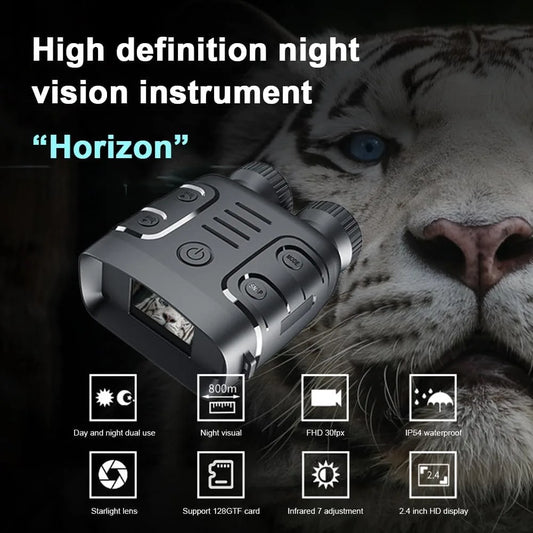 Binoculars with Infrared-Night Vision Goggles
