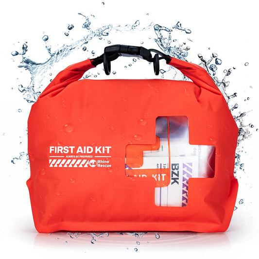 Lightweight Waterproof First Aid Kit with Emergency Survival Supplies