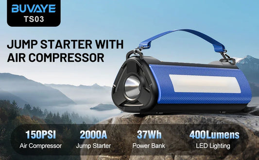 Portable Jump Starter & Air Compressor