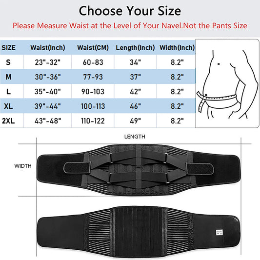 Breathable Lumbar Support Belt 