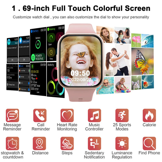 Smart Fitness Tracker Watch